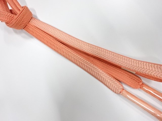JAPANESE KIMONO / UNUSED HAND-TIED OBIJIME